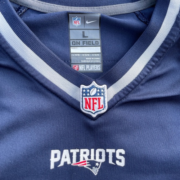 New England Patriots KIDS Rob Gronkowski Jersey Tom Brady Large - Picture 6 of 7